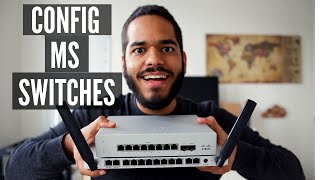 Cisco Meraki MS Switches  Basic Setup Connect and Configure Guide [upl. by Domenic]