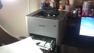 SetupInstallation of Samsung ProXpress Printer [upl. by Mara313]