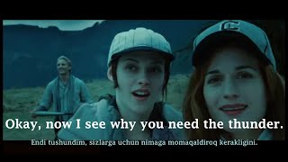 Learn English with Movies  TWILIGHT 3  The Baseball scene English subtitles [upl. by Oirad]