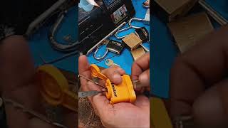 Raking a Masterlock 315 [upl. by Abernon127]