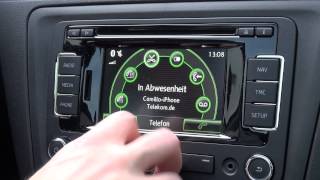 2014 Skoda Rapid Spaceback Amundsen Navigation amp Infotainment Test  Erfahrungsbericht [upl. by Ahsineb]