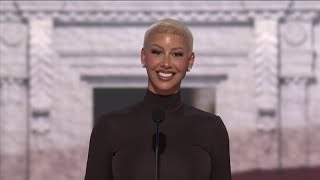 UNCUT Celebrity influencer Amber Rose delivers speech at Republican National Convention [upl. by Ring]