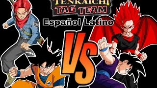 El aleatorio más desastroso Dragón ball Z Tenkaichi Tag Team Español Latino Iso Súper VS AF [upl. by Koah]