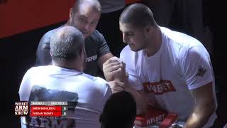 Yordan Tsonev Vs Sabin Badulescu  WINBEN ARMWRESTLING SHOW [upl. by Eggett]