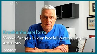 Krankenhausreform Prof Uwe Janssens zu den Herausforderungen für die Notfallversorgung [upl. by Marek]