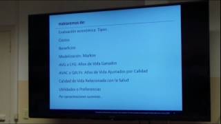 Economía y Resultados en Salud Conceptos básicos  PhD Virginia Becerra Bachino [upl. by Gable]