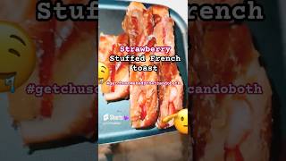 A Very demure Very mindful Stuffed French Toast cooking breakfast recipe frenchtoast [upl. by Yatnuahc]