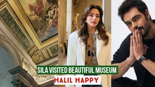 Sila Turkoglu Visited Beautiful Museum Halil Ibrahim Ceyhan Happy [upl. by Lauber]