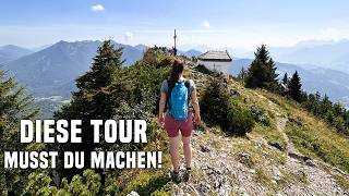 TraumWanderung in Bayern Spitzstein über Nordwandsteig [upl. by Younger]