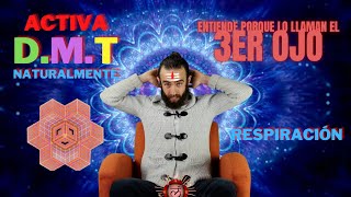 Respiración para Generar DMT Natural  Libera DMT y Activa tu tercer ojo con Pranayama [upl. by Gilbart]