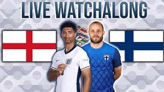 ENGLAND VS FINLAND LIVE WATCHALONG  UEFA NATIONS LEAGUE [upl. by Koralle]