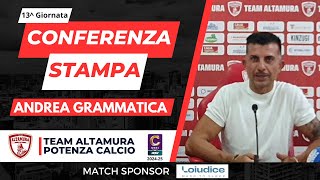 CONFERENZA STAMPA 13  Team Altamura VS Potenza [upl. by Dermott]