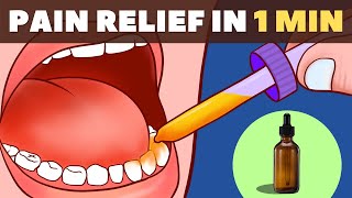 Tooth pain relief in a minute  Best home remedies for toothache [upl. by Madelon]