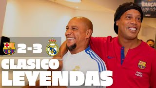 HIGHLIGHTS  Barcelona Legends 23 Real Madrid Leyendas  El Clásico [upl. by Lenhard991]