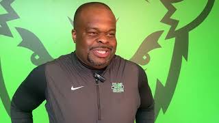 Marshall Football  Coach Charles Huff Spring Practice 2 [upl. by Isador]