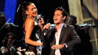 Natalia Jiménez y Marc Anthony cantando “Recuérdame”  Premios Juventud [upl. by Isabelita]