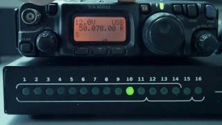 Band Decoder for Arduino  YAESU CAT  FT817 [upl. by Ennoryt]