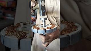 how to press the bearing of old tarnnum AC and DC ceiling fan [upl. by Ecirp]