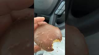 Chocolate Bavarian cream donut review [upl. by Bruni]