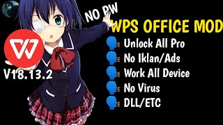 UPDATE WPS OFFICE MOD PREMIUM APK TERBARU 2024 V18132 [upl. by Orford248]