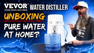 Vevor Water Distiller Unboxed – Pure Water at Home  Cigar Prop [upl. by Ycnaf]