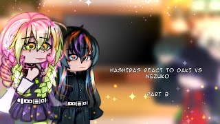 Hashiras react to Nezuko vs Daki  react to demon slayer  Gacha Club  Demon Slayer meme  2 [upl. by Sidras]