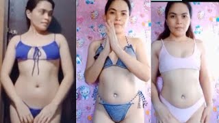 TRY ON HAULZAFUL AND BRANDLESS BIKINI [upl. by Mayman891]