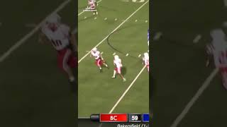 Highlight Play  Danny Johnson Pick Six🏈 to End the Game  September 21 2024 [upl. by Leveridge]