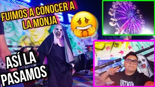 Fuimos a la feria a conocer a la monja🤯Nos subimos al tagada tagadisco FERIA CUAUTLA 2023 Show Vega [upl. by Ailekahs]