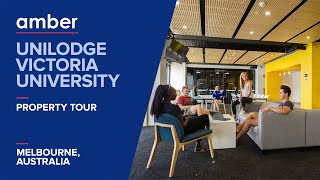 Property Tour  Unilodge Victoria University  Student Accommodation in Melbourne  amber [upl. by Hayman]