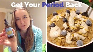 What I Eat amp How I DeStress to Get my Period Back Part II [upl. by Aphra702]