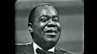 №1 © LOUIS ARMSTRONG  interviews San francisco TV 1963 [upl. by Elem]