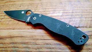 Watch THIS before you buy a Spyderco Paramilitary 2 [upl. by Eldwen]