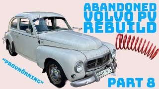 KÖR PVN FÖR FÖRSTA GÅNGEN Barn find Volvo PV 1965 Part 8 [upl. by Hacceber388]