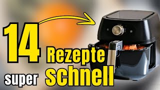 14 Blitzschnelle und leckere Gerichte aus dem Airfryer [upl. by Lourie]