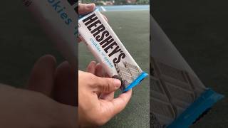 Liquefying Hersheys Chocolate⚪️ trending candy chocolate satisfying food sweet explorepage [upl. by Abisia]