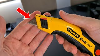 Unleashing Precision with the Stanley 10778 FatMax Utility Knife [upl. by Kathlene]