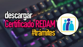 Cómo descargar Certificado de REDAM  Deudores Alimentarios Morosos Colombia  EHD [upl. by Brackely]