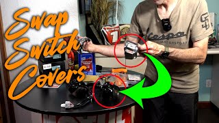 How to Change Switch Covers on a Vespa GTS HPE2 2023 to Current [upl. by Elke]