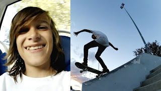 13 YEAR OLD SKATE PART  Alex Sitaras [upl. by Nileuqaj]