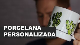 Aprenda pintar porcelana em casa de maneira profissional  Faça e venda [upl. by Attelocin391]