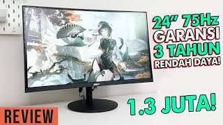 Penantang Baru Monitor 13 jt Garansi 3 Tahun Monitor Dahua LM24A200 [upl. by Namreh175]