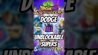 Using AFTERIMAGE STRIKE to Counter UNBLOCKABLE SUPERS in Sparking Zero shorts [upl. by Gross]