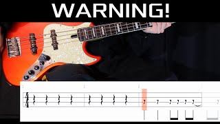 WARNING Day6  Bass Cover WITH TABS [upl. by Euseibbob]