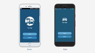 Taxi App With Backend Demo v4 [upl. by Barthol285]