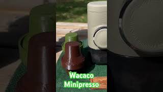 Máquina café portátil Wacaco Minipresso tugawolfoutdoor [upl. by Alyac]