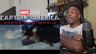 Captain America Brave New World  Special Look Trailer  Reaction [upl. by Rusticus134]