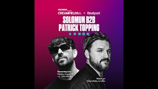 Solomun B2B Patrick Topping live from Creamfields UK [upl. by Aurelea]