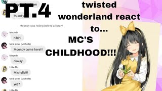 Twisted Wonderland react toMCS CHILDHOODTwisted WonderlandText story [upl. by Gigi]