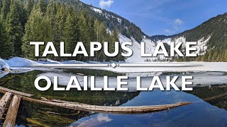 Talapus and Olallie Lakes  Washington State [upl. by Orodoet]